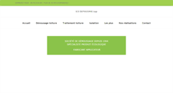 Desktop Screenshot of eco-demoussage.com